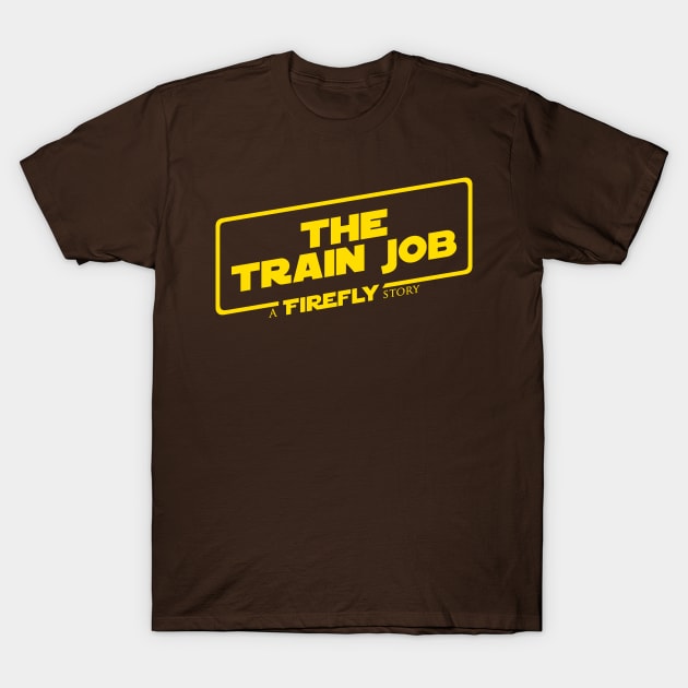 The Train Job T-Shirt by bigdamnbrowncoats